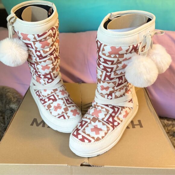 Manitobah: Woodland Waterproof Tall Boot Limited Edition (Birch, US 8) - NWT - Picture 10 of 10